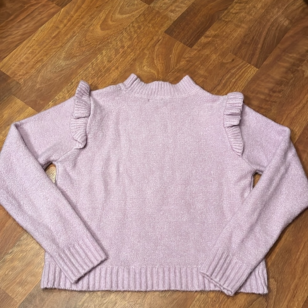 Like new Wild Fable light lavender knit sweater - Picture 10 of 12